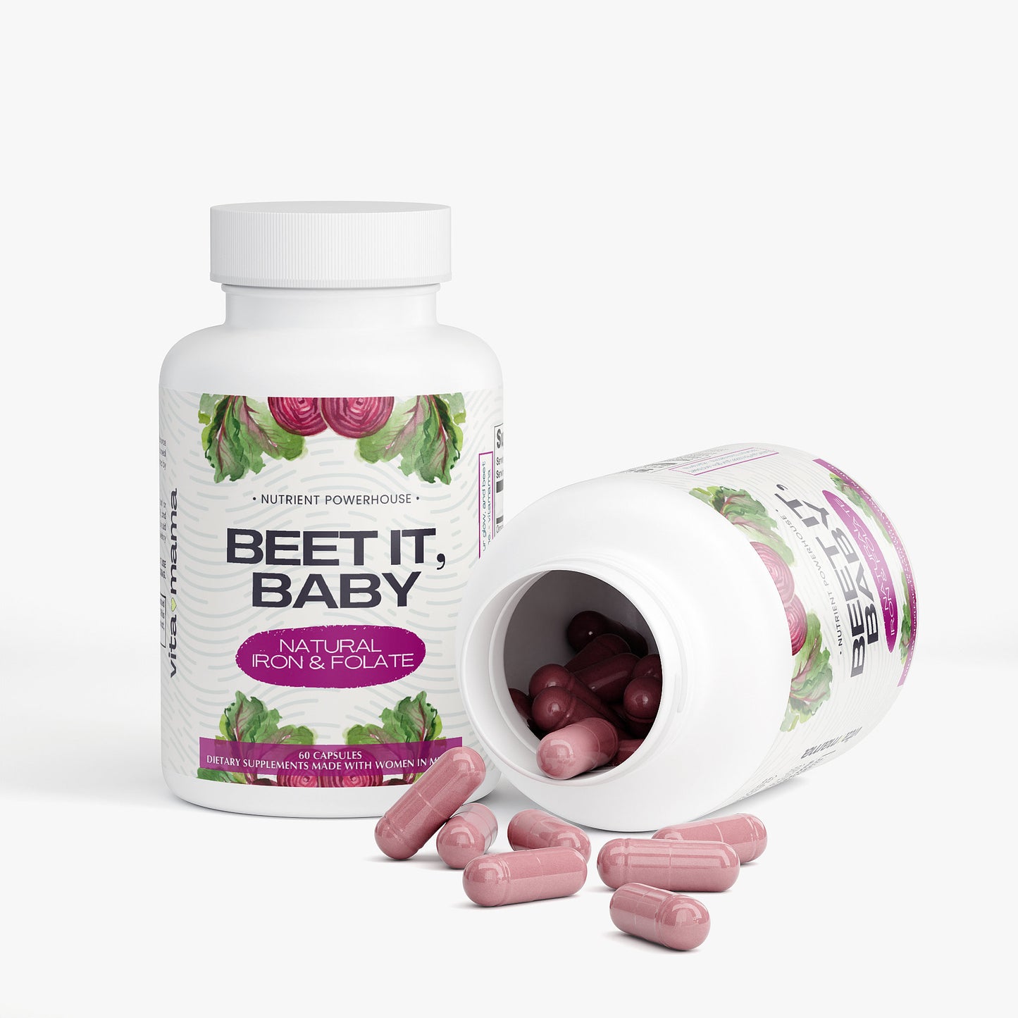 Beet It, Baby™ | Iron and Folate Support*