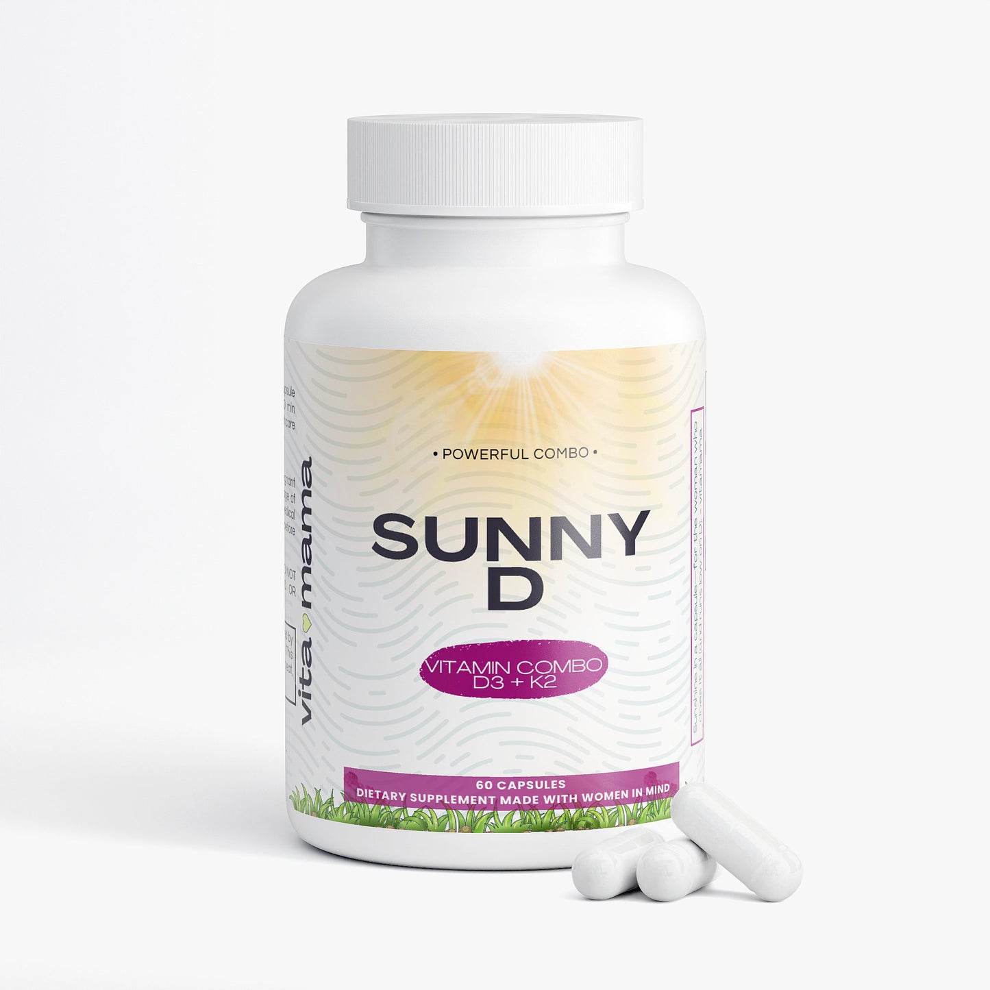 Sunny Vitamin D™ | D3 + K2 Combo