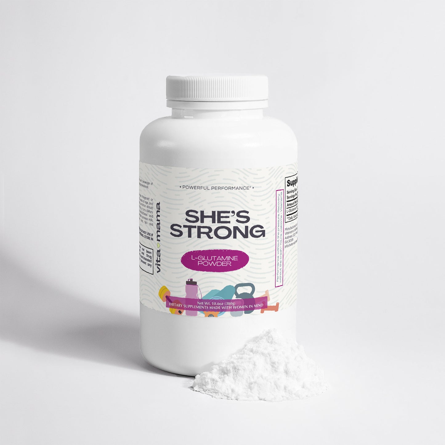She's Strong L-Glutamine Powder™