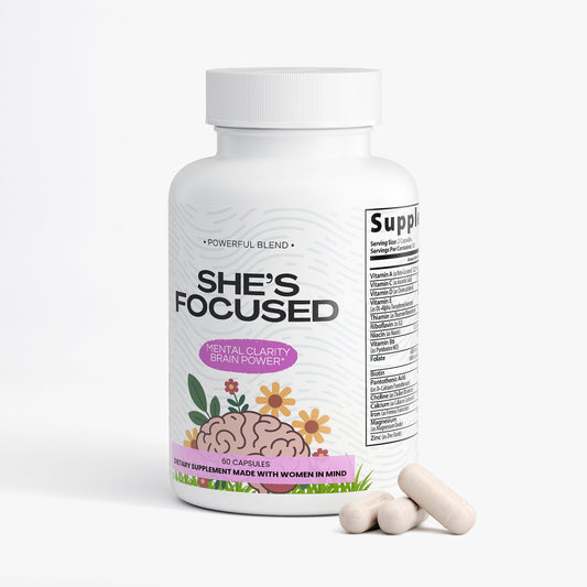 She’s Focused™ | Mental Clarity Formula*