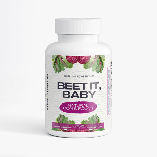 Beet It, Baby™ | Iron and Folate Support*