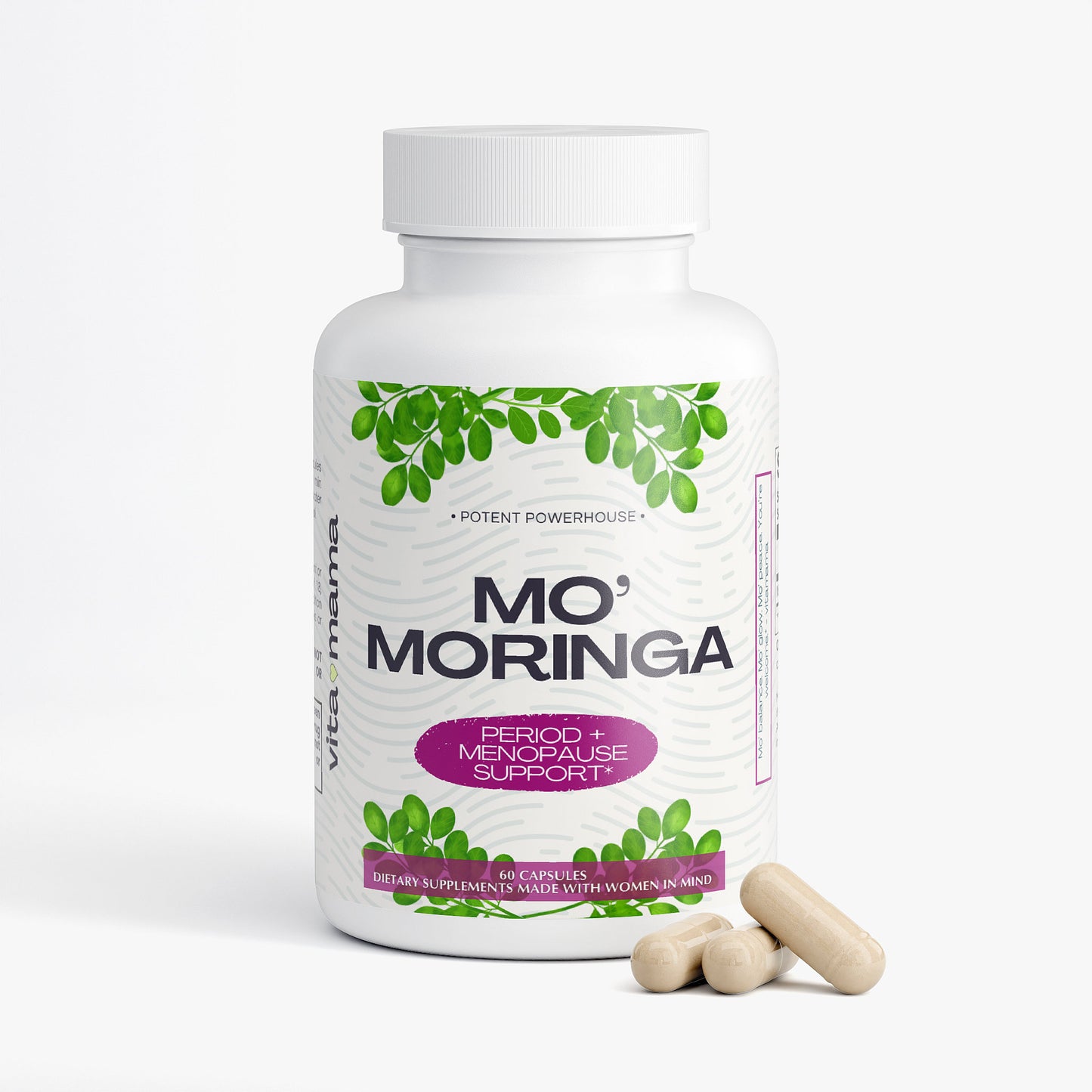 Mo' Moringa™ Period + Menopause Support*