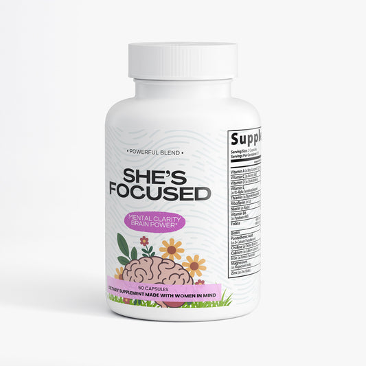 She’s Focused™ | Mental Clarity Formula*