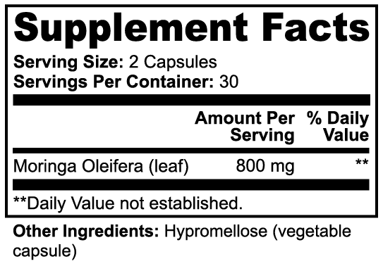 Mo' Moringa™ Period + Menopause Support*